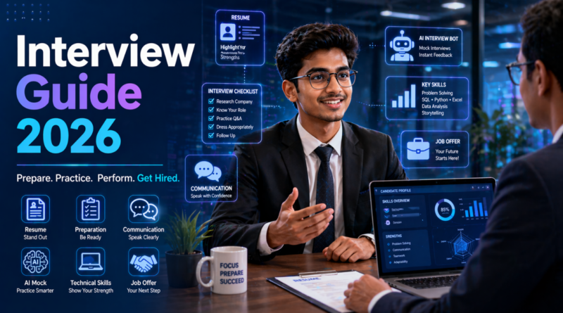 Complete Interview Guide for Freshers 2026
