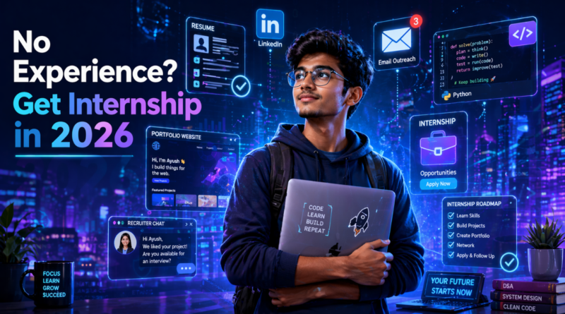 How to Get Your First Internship Without Experience in 2026.