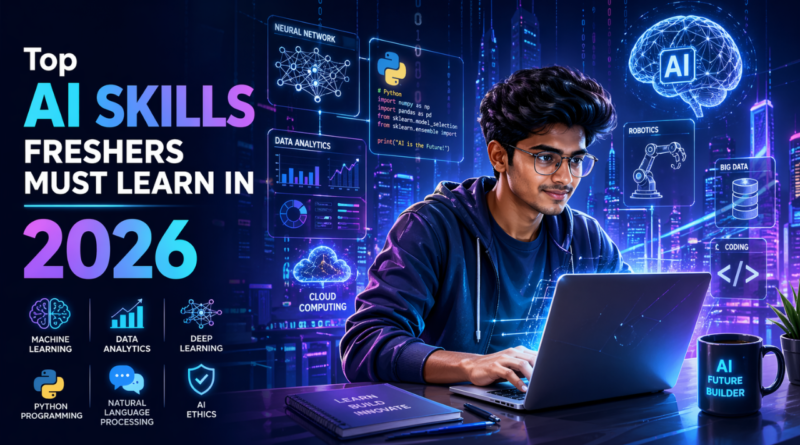 Top AI Skills Freshers Must Learn in 2026 to Get High Paying Jobs in India